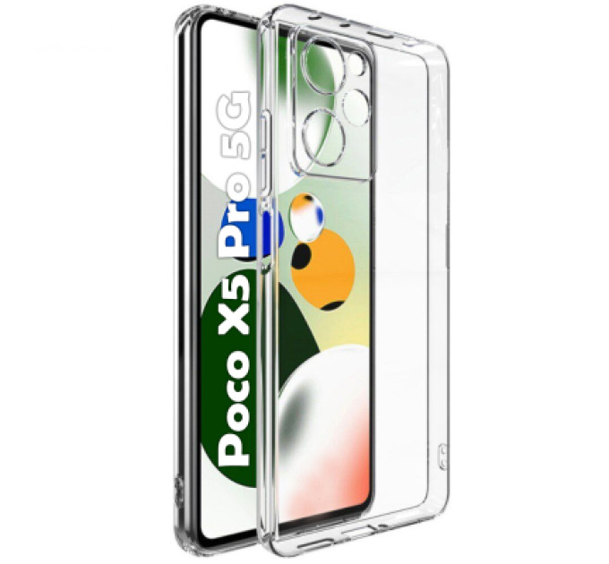 BeCover Чохол до мобільного телефона BeCover Poco X5 Pro 5G Transparancy (708823)