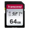 Transcend Карта пам'яті Transcend 64GB SDXC class 10 UHS-I U3 V10 (TS64GSDC300S)
