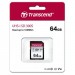 Transcend Карта пам'яті Transcend 64GB SDXC class 10 UHS-I U3 V10 (TS64GSDC300S)