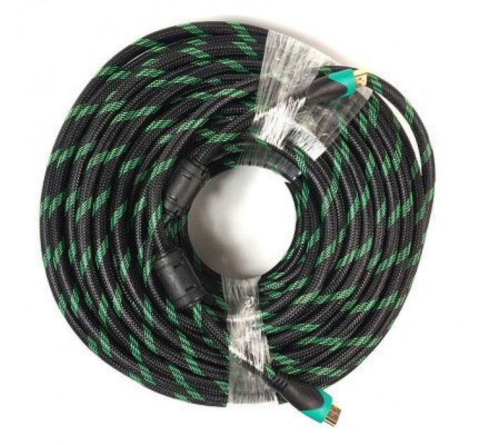 Кабель мультимедійний HDMI to HDMI 30.0m PowerPlant (KD00AS1297)