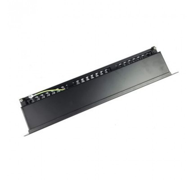 Патч-панель Eserver 19" 48хRJ-45 STP 1U cat. 5e з організатором кабеля (WT-2409-cat 5e)