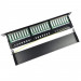 Патч-панель Eserver 19" 48хRJ-45 STP 1U cat. 5e з організатором кабеля (WT-2409-cat 5e)