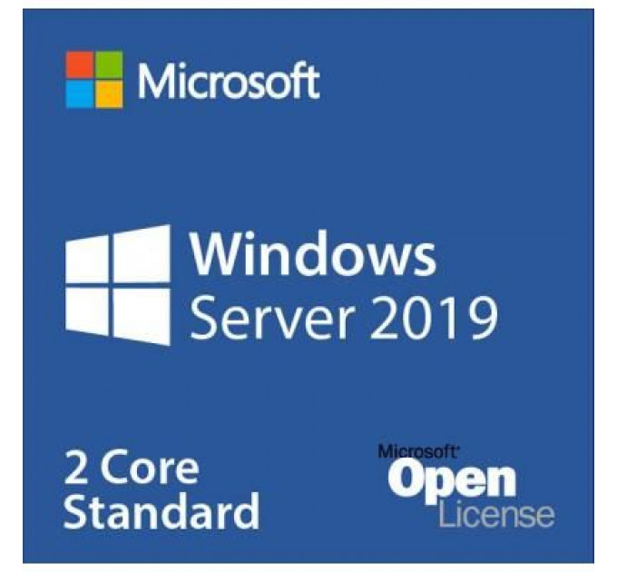 ПЗ для сервера Microsoft Windows Server STD CORE 2019 SNGL OLP 2Lic NL CoreLic (9EM-00653)
