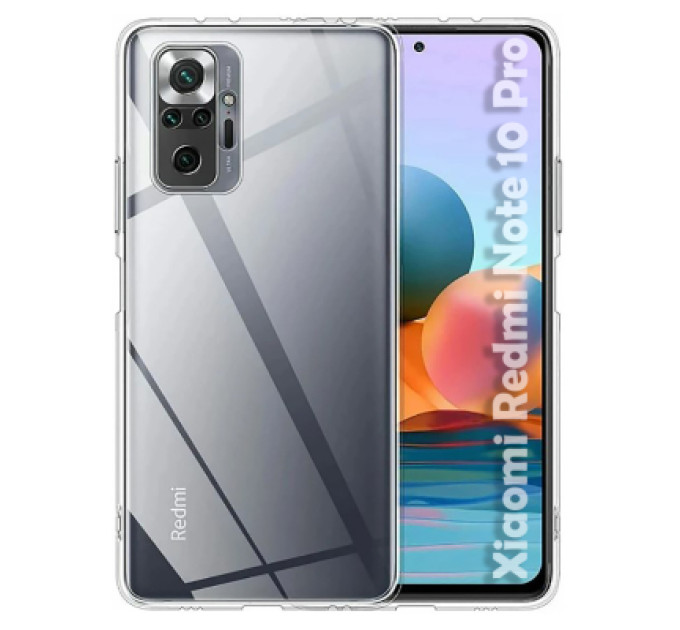 BeCover Чохол до мобільного телефона BeCover Xiaomi Redmi Note 10 Pro Transparancy (708938)