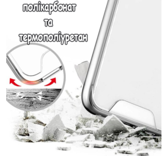 BeCover Чохол до мобільного телефона BeCover Space Case Samsung Galaxy A24 4G SM-A245 Transparancy (708955)