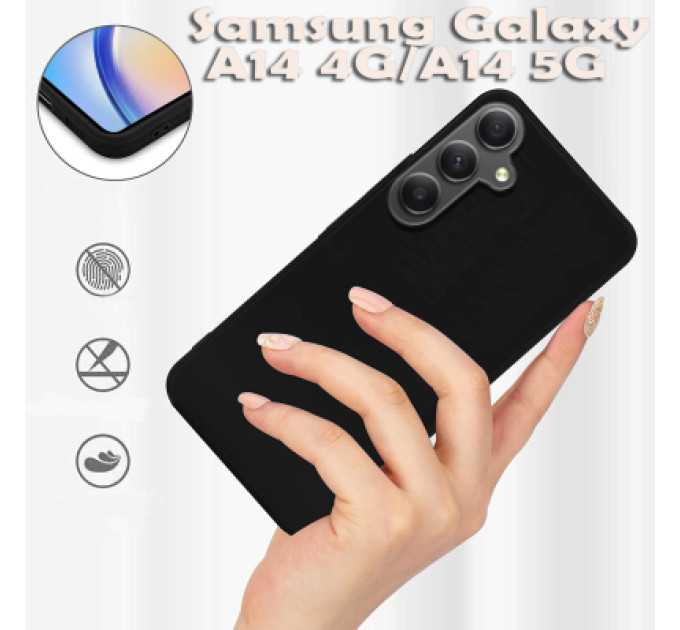 BeCover Чохол до мобільного телефона BeCover Samsung Galaxy A14 4G SM-A145/A14 5G SM-A146 Black (708978)