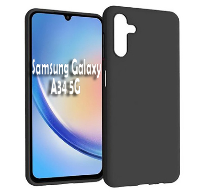 BeCover Чохол до мобільного телефона BeCover Samsung Galaxy A34 5G SM-A346 Black (708977)