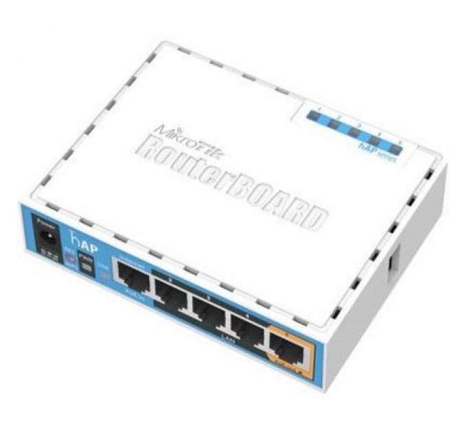 Маршрутизатор Mikrotik hAP (RB951UI-2ND)