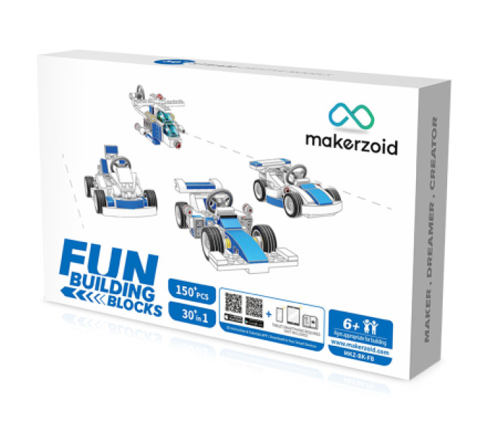 Makerzoid Конструктор Makerzoid Fun Building Blocks (MKZ-BK-FB)