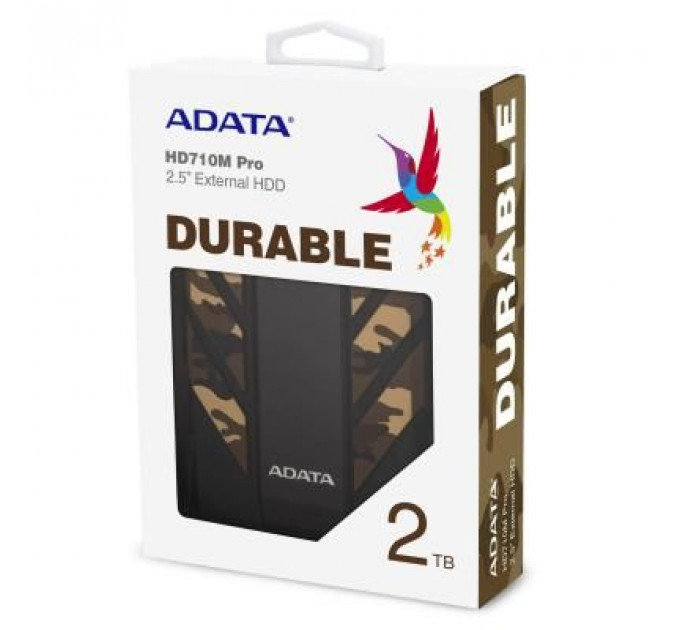 Зовнішній жорсткий диск 2.5" 2TB ADATA (AHD710MP-2TU31-CCF)